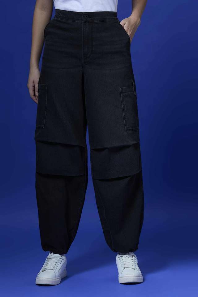 High-Rise-Blended-Fabric-Relaxed-Fit-Women-s-Jeans