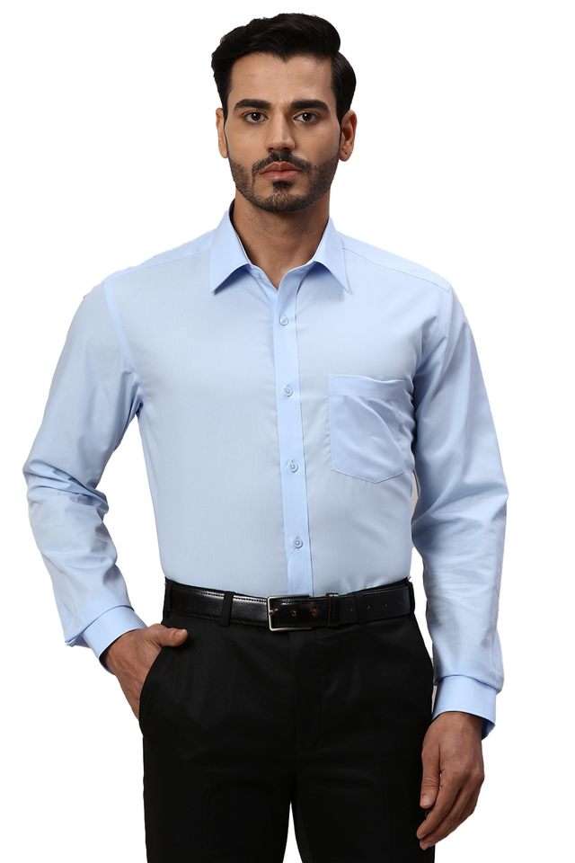 Solid-Cotton-Regular-Fit-Men-s-Formal-Wear-Shirt