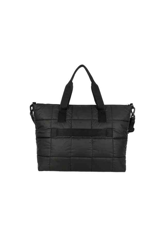 Solid-Nylon-Zipper-Closure-Women-s-Formal-Shoulder-Bag
