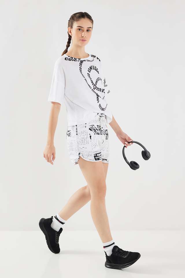 Printed-Regular-Fit-Cotton-Women-Athleisure-T-Shirt