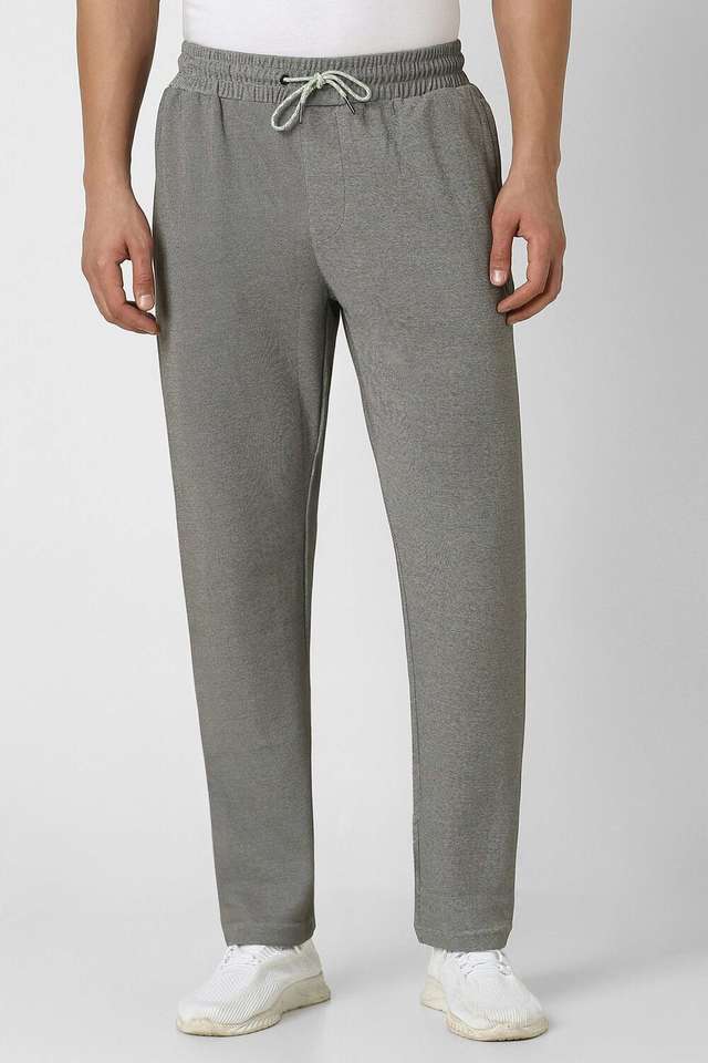 Jacquard-Blended-Fabric-Regular-Fit-Men-s-Track-Pants