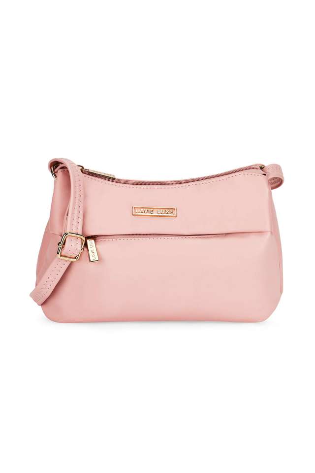LX-Rose-PU-Zipper-Closure-Women-s-Casual-Sling-Bag