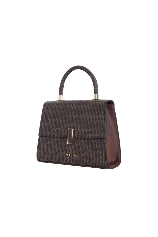 Buy Lavie Chocolate Lx Mono Ipsy Synthetic Zipper Closure Women's