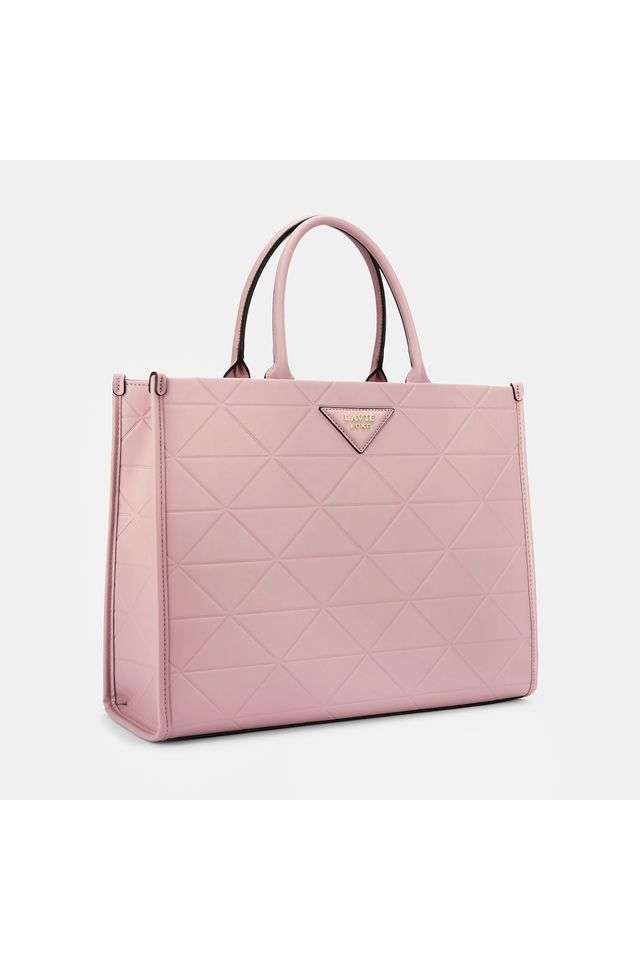 Buy Lavie Pink Mona Synthetic leather Zipper Closure Women's