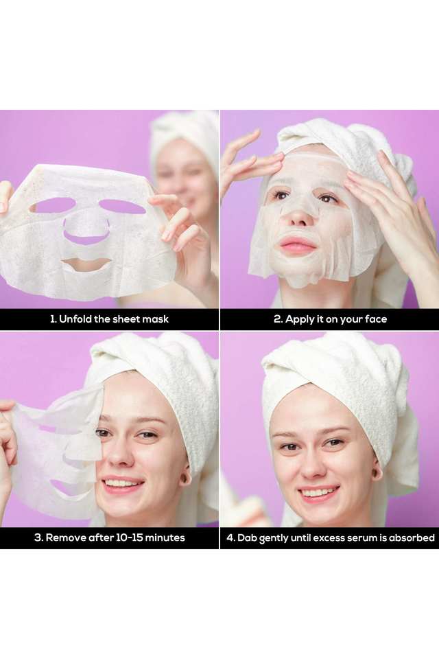 Buy Renee Cosmetics NoColour Hyaluronic Acid & Aloe Sheet Mask
