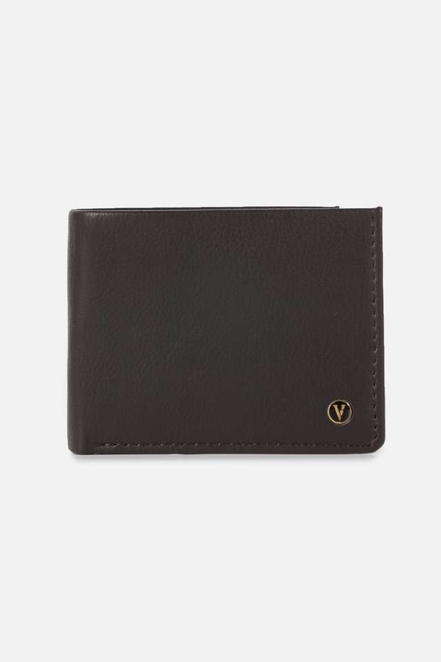 Solid-Leather-Men-s-Bi-Fold-Wallet
