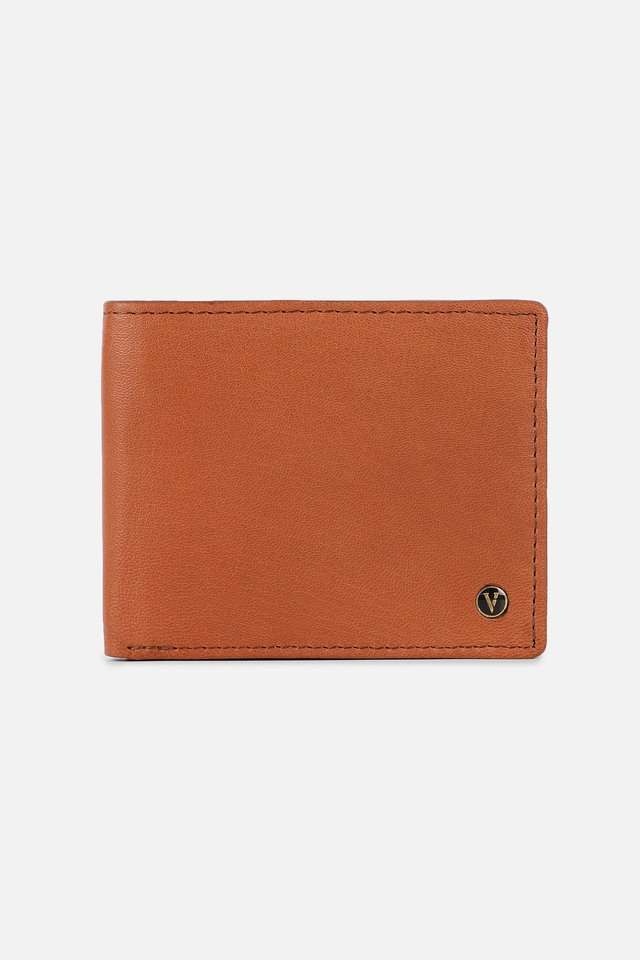 Solid-Leather-Men-s-Bi-Fold-Wallet