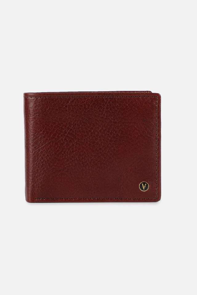 Solid-Leather-Men-s-Bi-Fold-Wallet