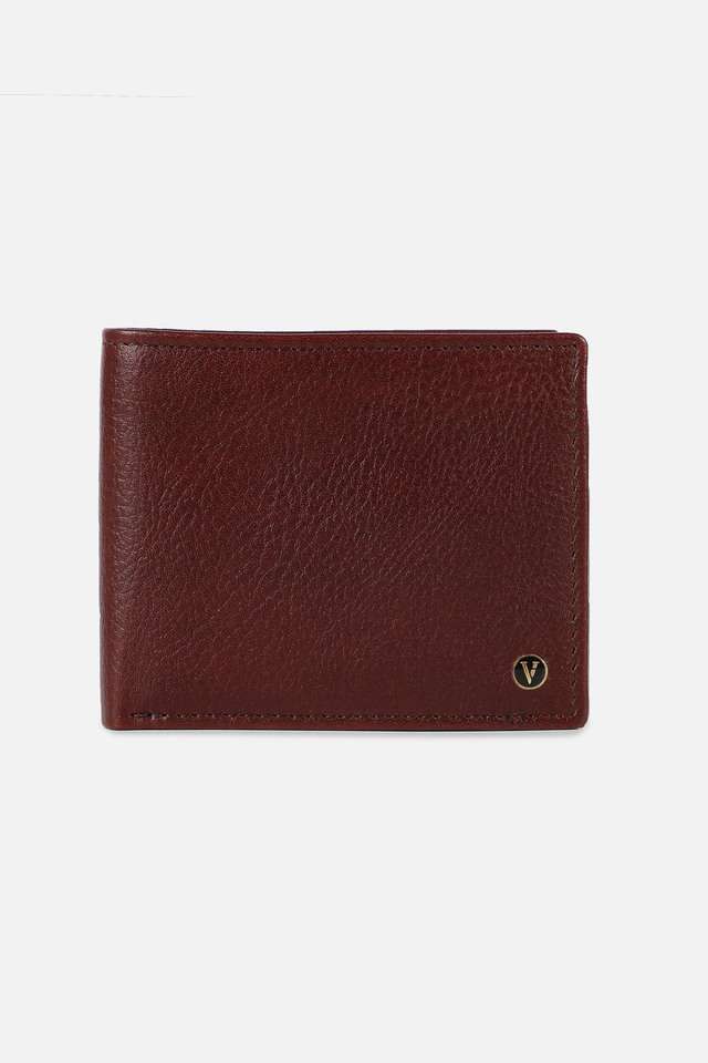 Solid-Leather-Men-s-Bi-Fold-Wallet
