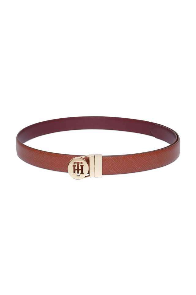 Graphic-Print-Leather-Casual-Womens-Reversible-Belt