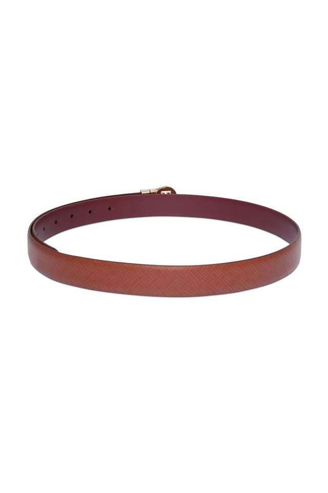 Graphic-Print-Leather-Casual-Womens-Reversible-Belt