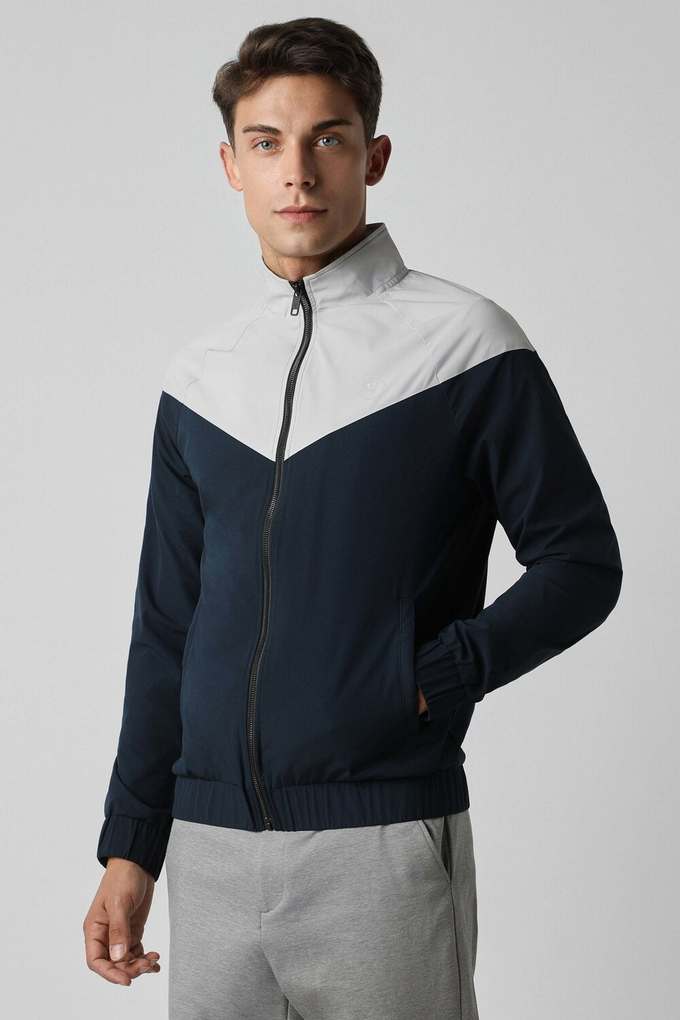 Solid-Polyester-Regular-Fit-Men-s-Tracksuit