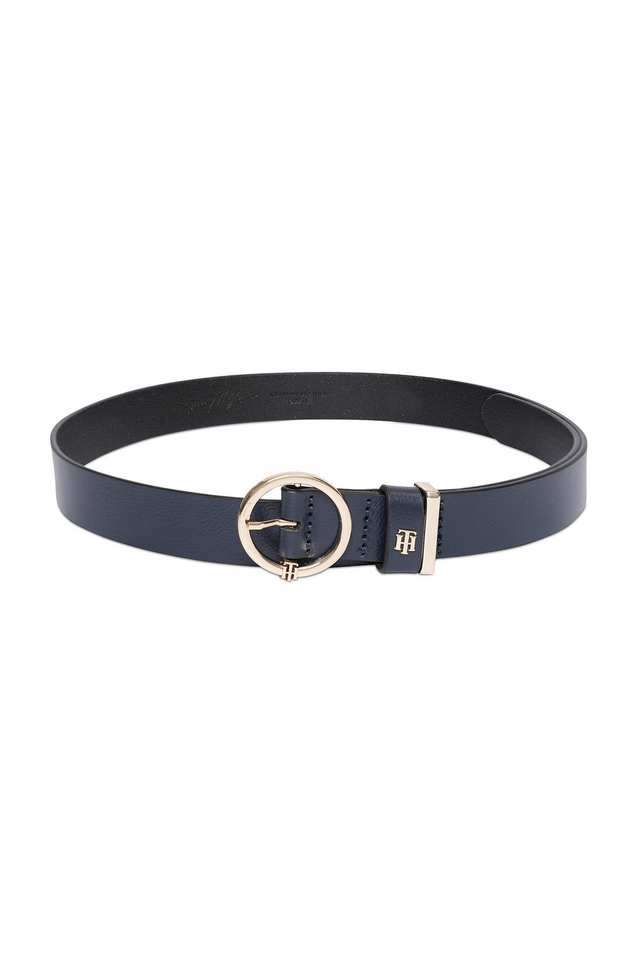 Textured-Leather-Casual-Womens-Single-Side-Belt