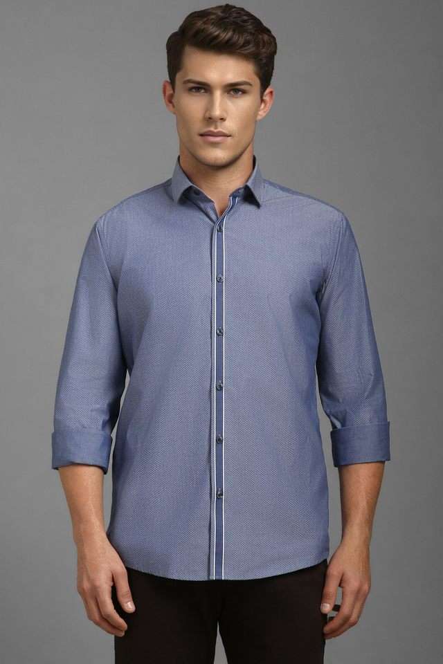 Stripes-Cotton-Slim-Fit-Men-s-Casual-Wear-Shirt