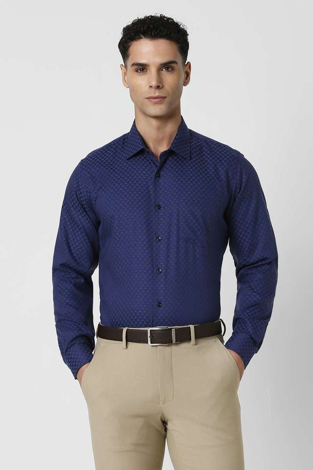Structured-Cotton-Slim-Fit-Men-s-Formal-wear-Shirt