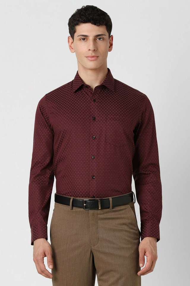 Structured-Cotton-Slim-Fit-Men-s-Formal-wear-Shirt