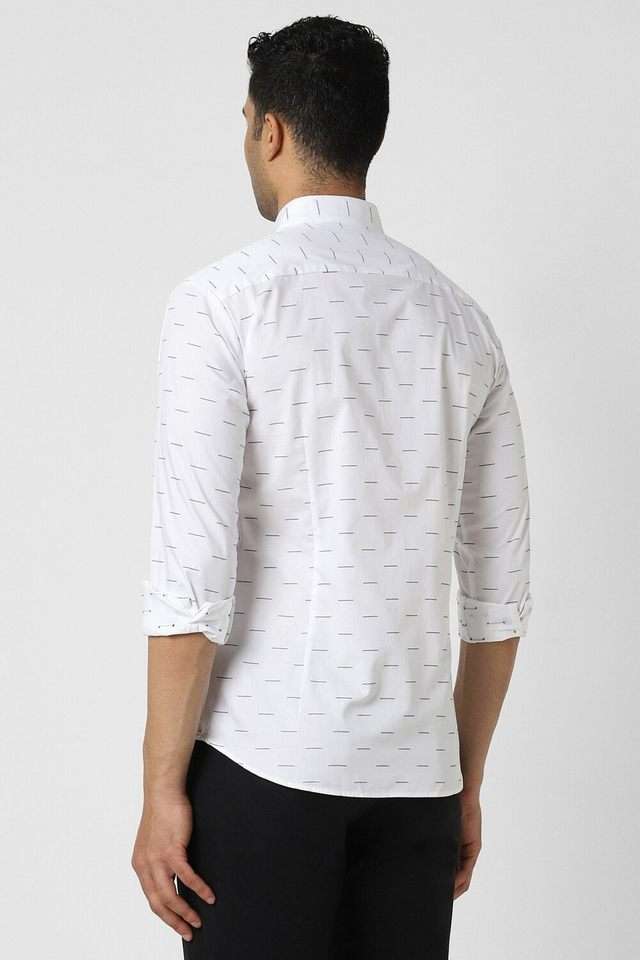 Textured-Cotton-Slim-Fit-Men-s-Formal-Wear-Shirt