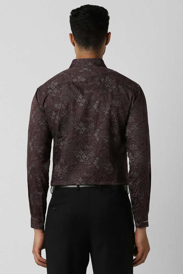 Printed-Cotton-Slim-Fit-Men-s-Formal-Wear-Shirt