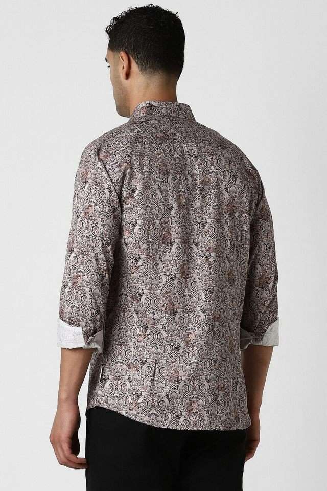 Printed-Cotton-Slim-Fit-Men-s-Formal-Wear-Shirt