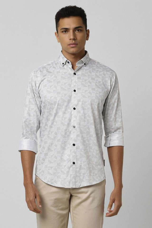 Printed-Cotton-Slim-Fit-Men-s-Formal-Wear-Shirt
