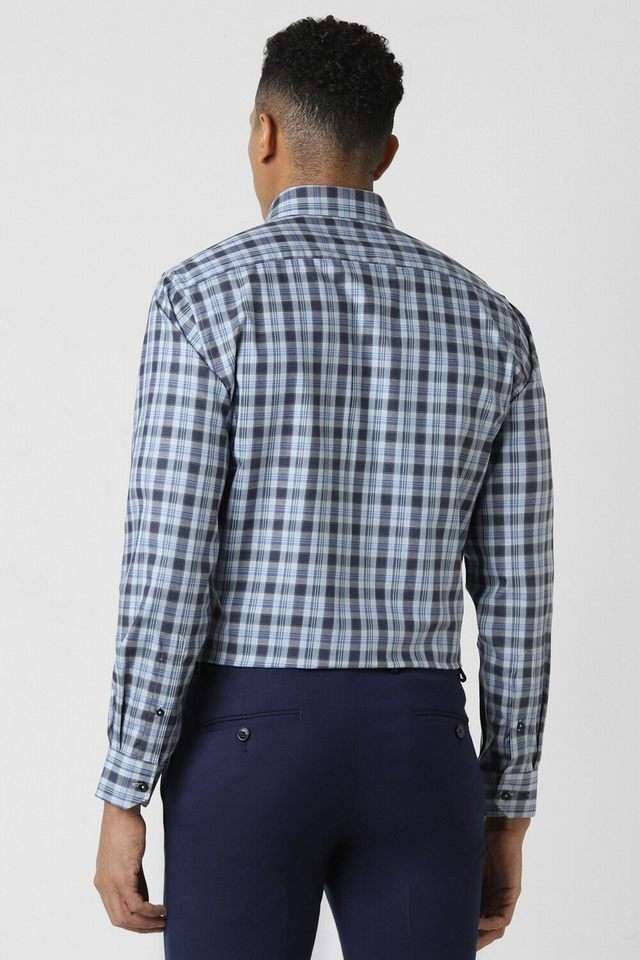 Checks-Cotton-Regular-Fit-Men-s-Formal-Shirt