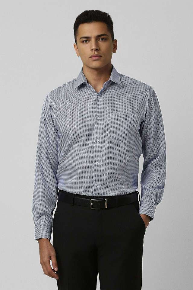 Textured-Cotton-Regular-Fit-Men-s-Formal-Wear-Shirt