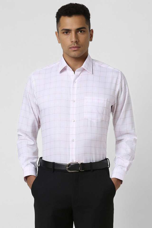 Textured-Cotton-Regular-Fit-Men-s-Formal-Wear-Shirt