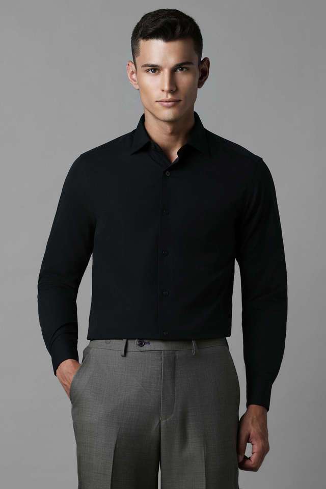 Solid-Cotton-Regular-Fit-Men-s-Formal-Shirt