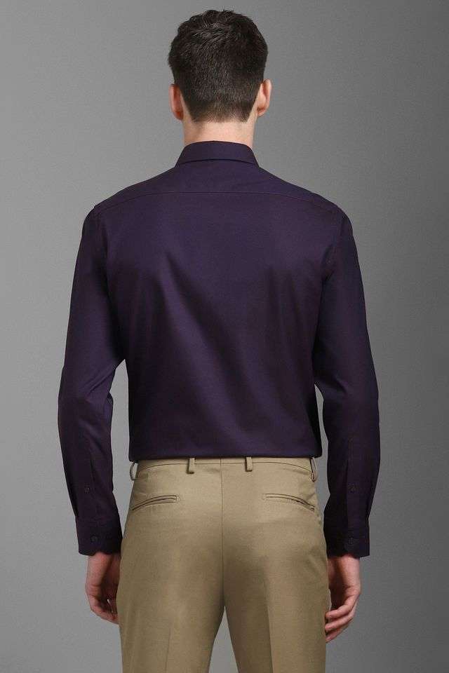 Solid-Cotton-Regular-Fit-Men-s-Formal-Wear-Shirt