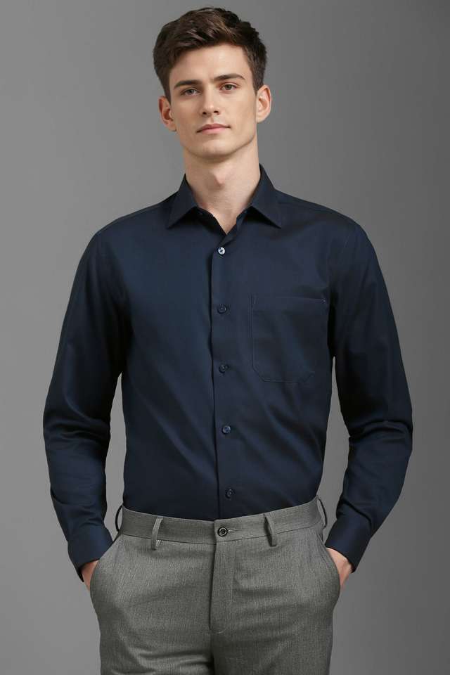 Solid-Cotton-Regular-Fit-Men-s-Formal-Wear-Shirt