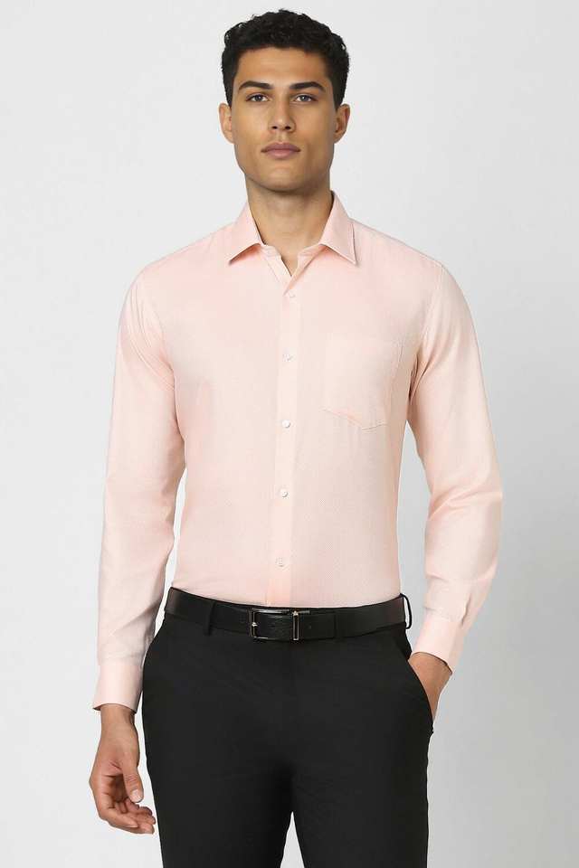 Solid-Cotton-Regular-Fit-Men-s-Formal-Wear-Shirt