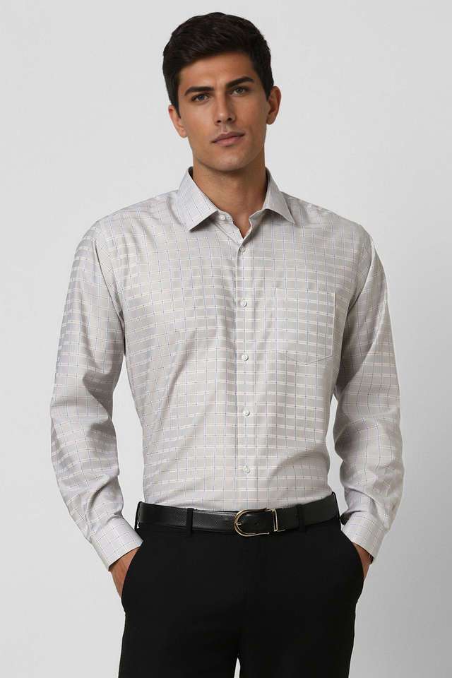 Textured-Cotton-Regular-Fit-Men-s-Formal-Wear-Shirt