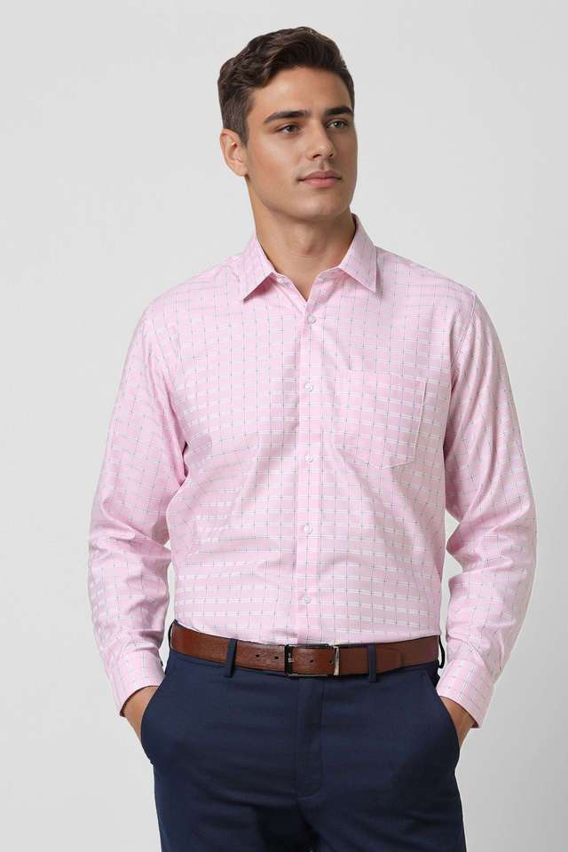 Textured-Cotton-Regular-Fit-Men-s-Formal-Wear-Shirt