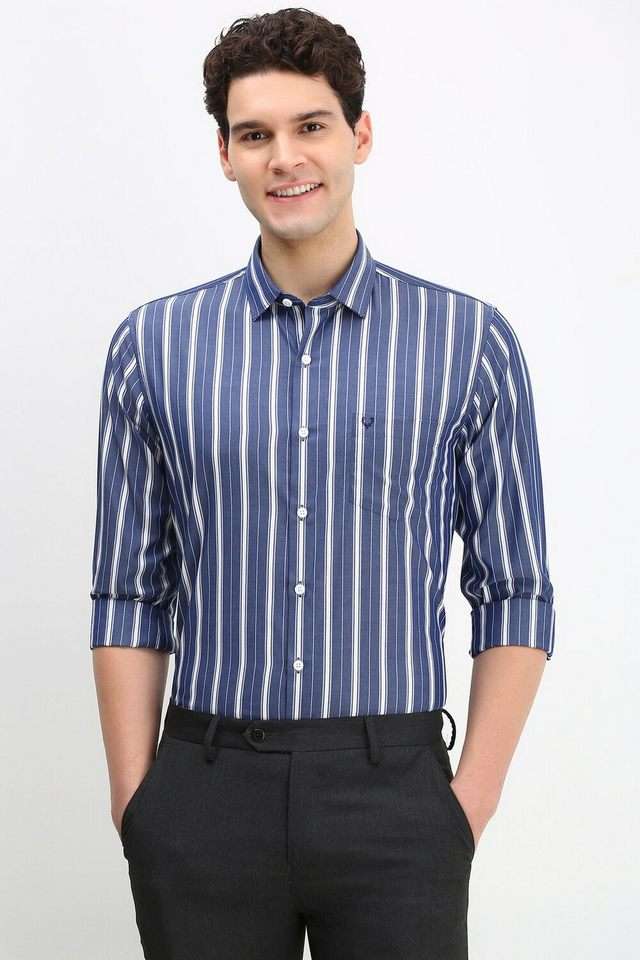 Stripes-Cotton-Regular-Fit-Men-s-Formal-Wear-Shirt