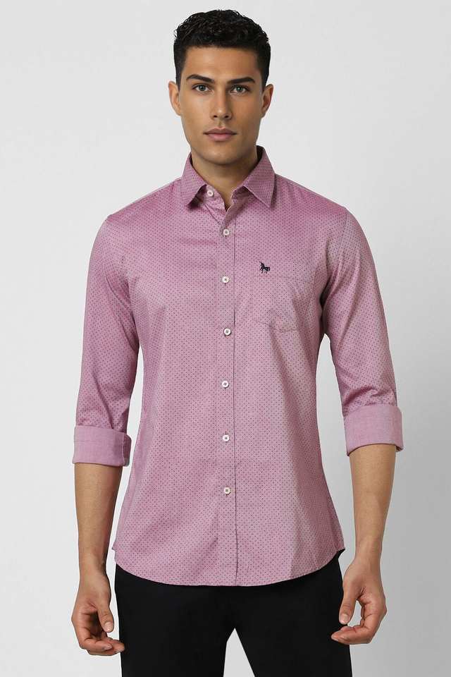 Solid-Cotton-Slim-Fit-Men-s-Casual-Wear-Shirt