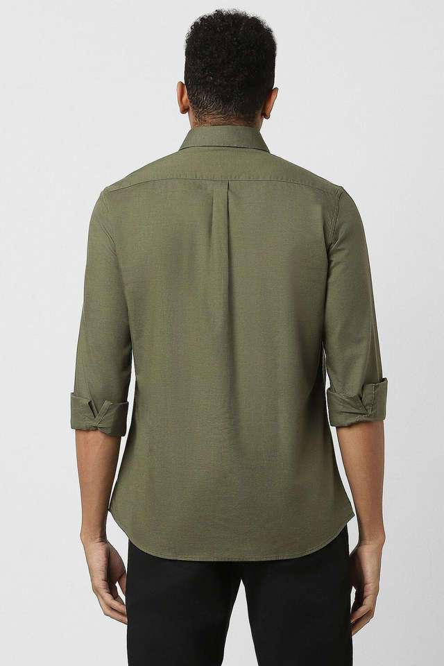 Textured-Cotton-Slim-Fit-Men-s-Casual-Wear-Shirt