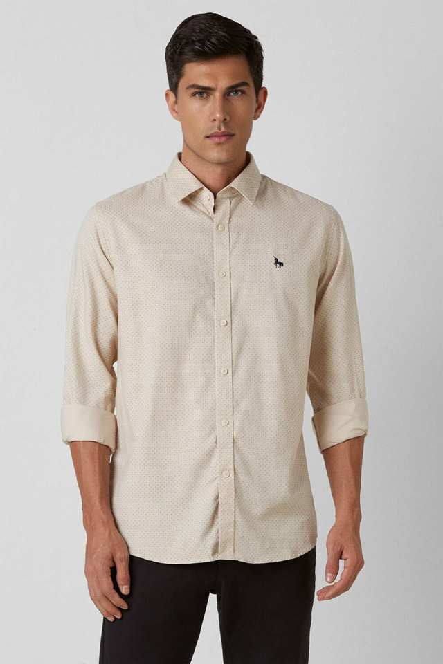 Solid-Cotton-Slim-Fit-Men-s-Casual-Wear-Shirt