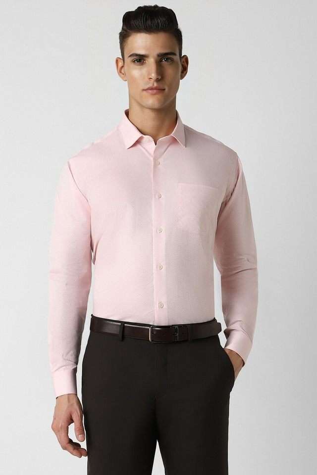 Textured-Cotton-Regular-Fit-Men-s-Formal-Shirt