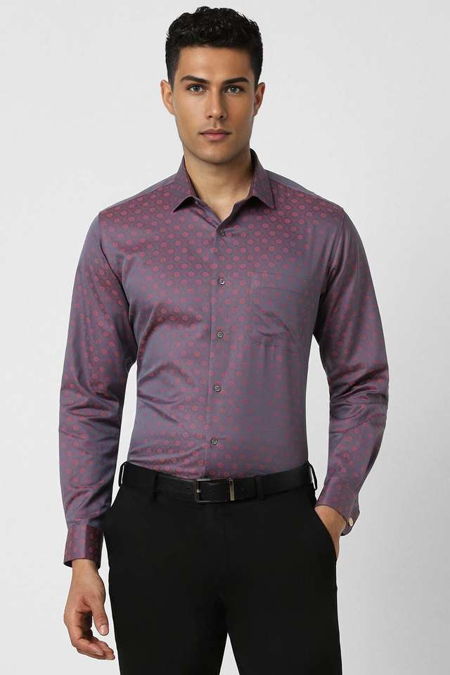 Textured-Cotton-Regular-Fit-Men-s-Formal-Wear-Shirt