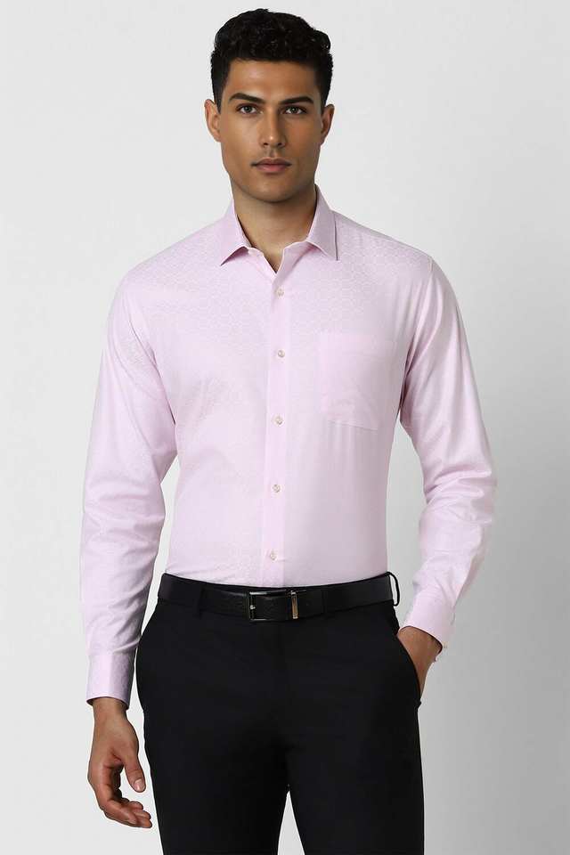 Textured-Cotton-Regular-Fit-Men-s-Formal-Wear-Shirt