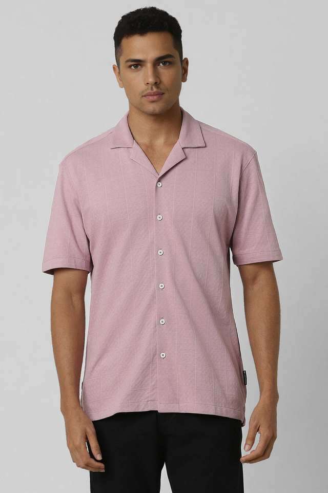 Solid-Cotton-Regular-Fit-Men-s-Formal-Wear-Shirt