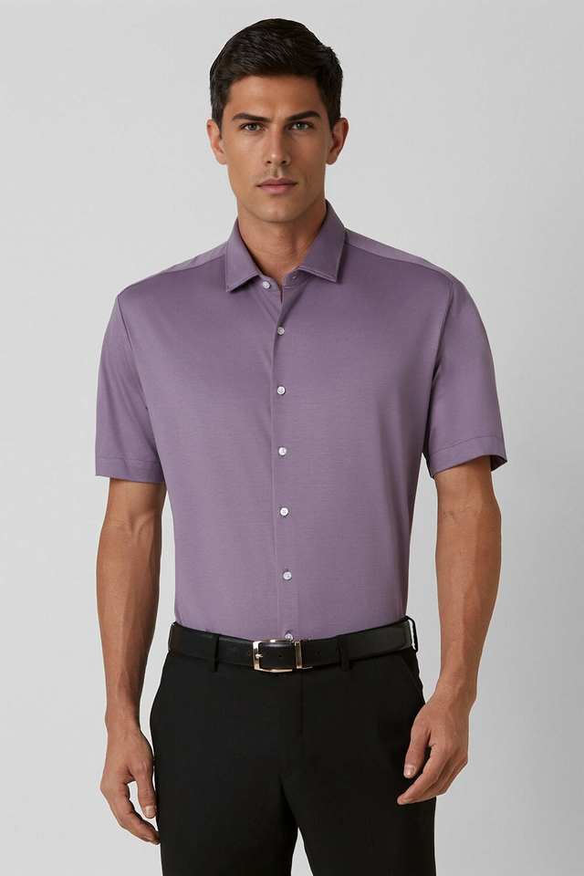 Textured-Cotton-Regular-Fit-Men-s-Formal-Wear-Shirt