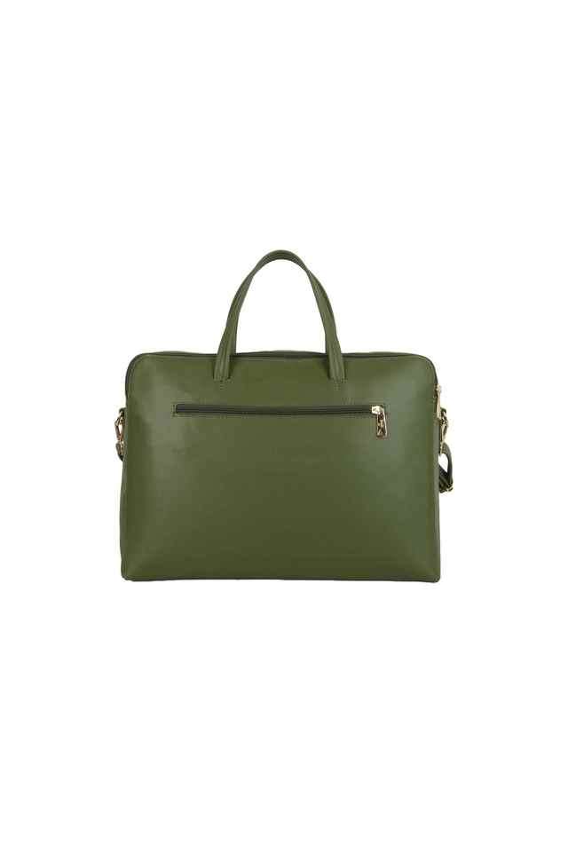Solid-PVC-Zipper-Closure-Women-s-Formal-Laptop-Bag