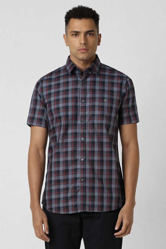 Checks-Cotton-Slim-Fit-Men-s-Casual-Wear-Shirt