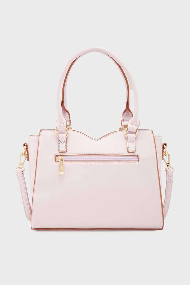 Buy Caprese Lilac Amayra Faux Leather Zipper Closure Women's