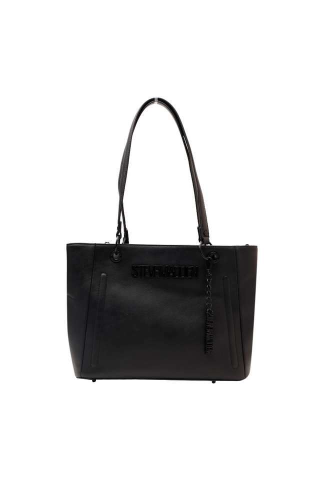 Solid-PU-Zipper-Closure-Women-s-Shopping-Bag