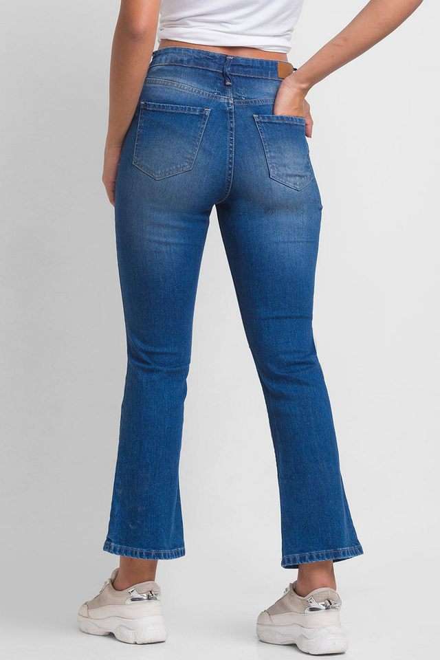 High-Rise-Cotton-Blend-Bootcut-Fit-Women-s-Jeans