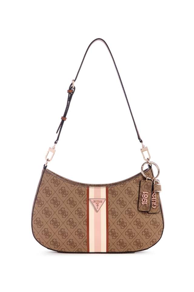 Zipper-Closure-PU-Women-s-Noelle-Top-Zip-Shoulder-Bag-Satchel