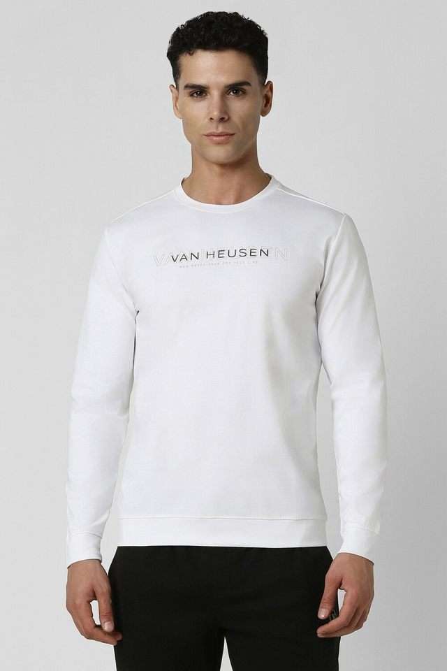 Solid-Cotton-Nylon-Regular-Fit-Men-s-Sweatshirt