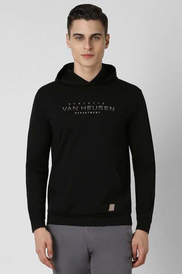 Solid-Cotton-Nylon-Regular-Fit-Men-s-Sweatshirt